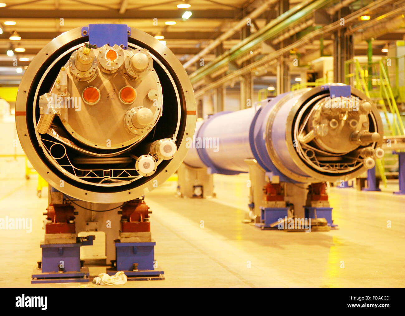 Large Hadron Collider del CERN Foto Stock
