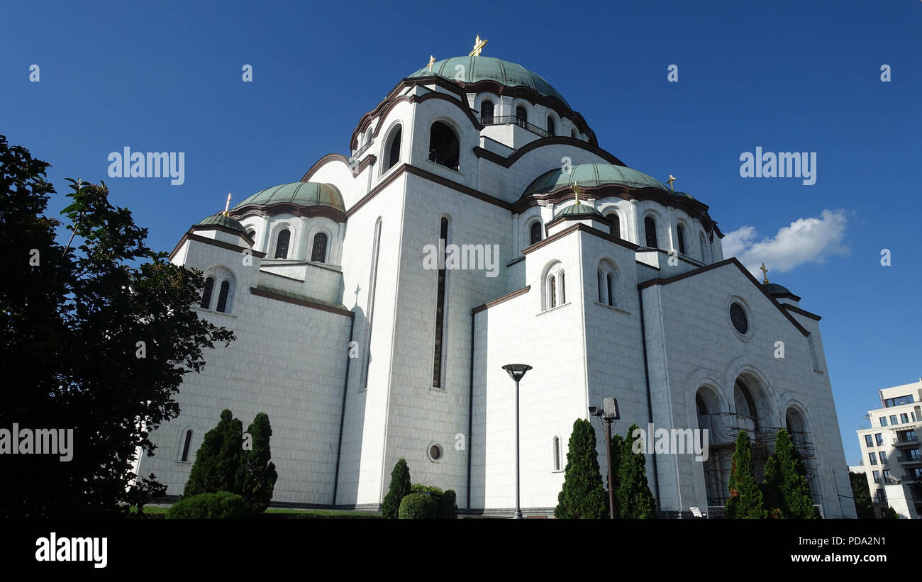 Chiesa di San Sava Belgrade Serbia Foto Stock