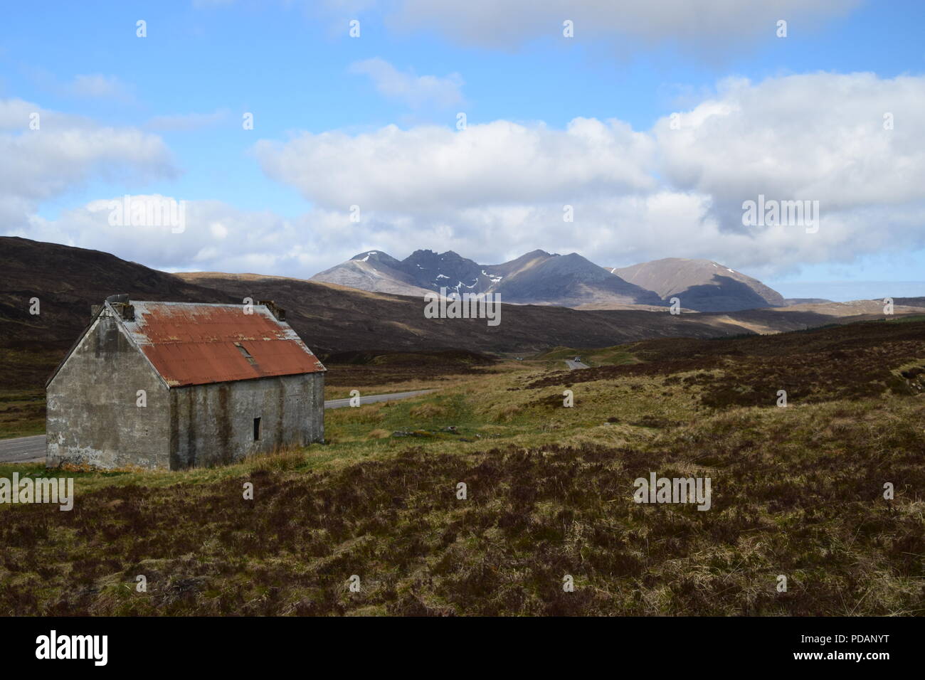 Fainmore e un Teallach Foto Stock