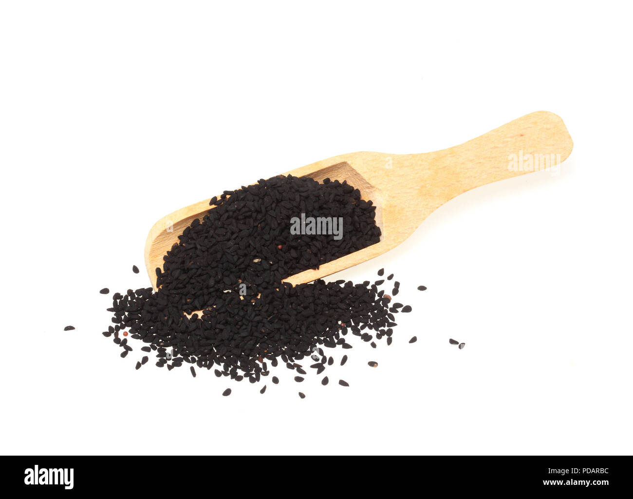 Pianta medicinale Nigella sativa, cumino nero, anche noto come cumino nero, nigella Foto Stock