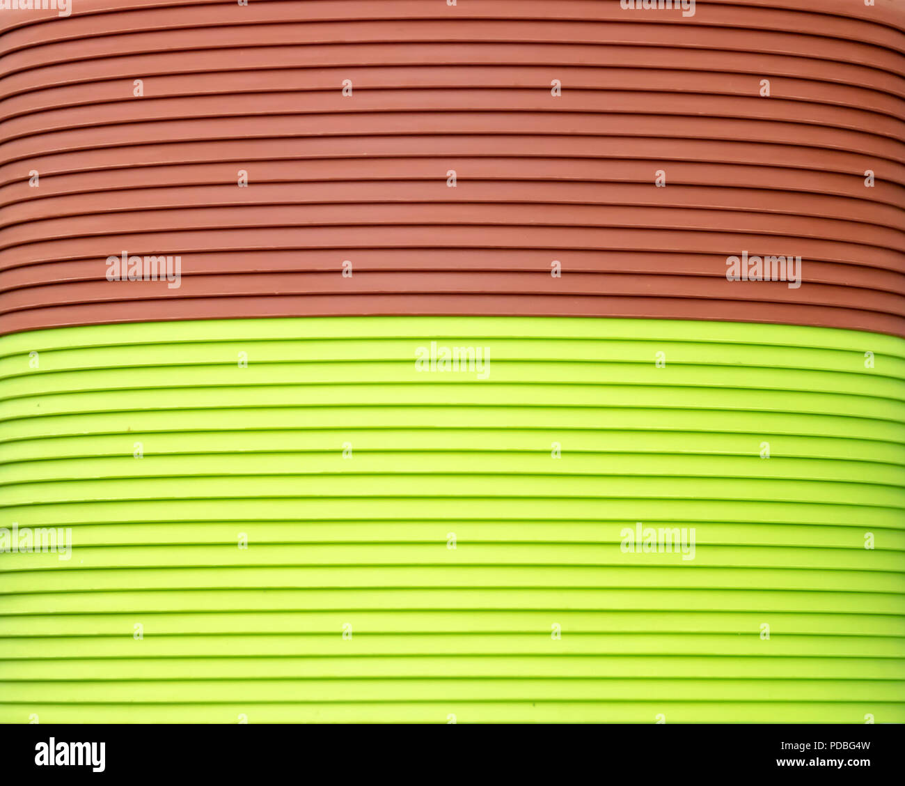 Abstract la configurazione di sfondo di colore verde e marrone a strisce Foto Stock