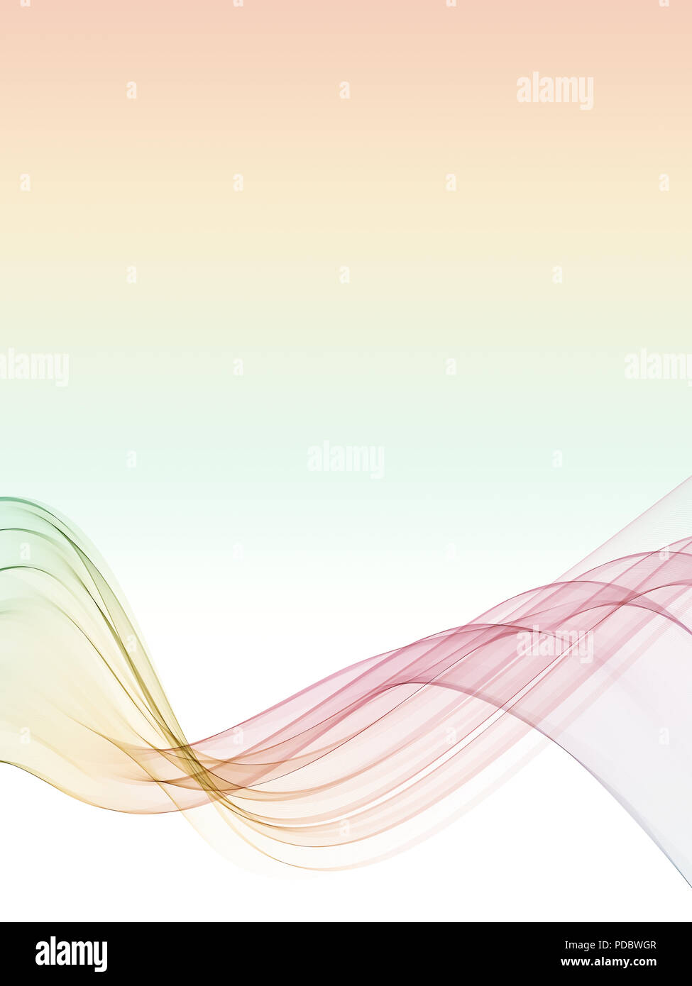 Nice abstract onda fiamma di sfondo per la presentazione Foto Stock