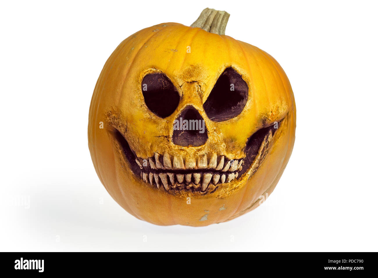 Coperta Flanella Halloween Con Zucca E Teschio – Morbida E Calda (150x100 Cm)
