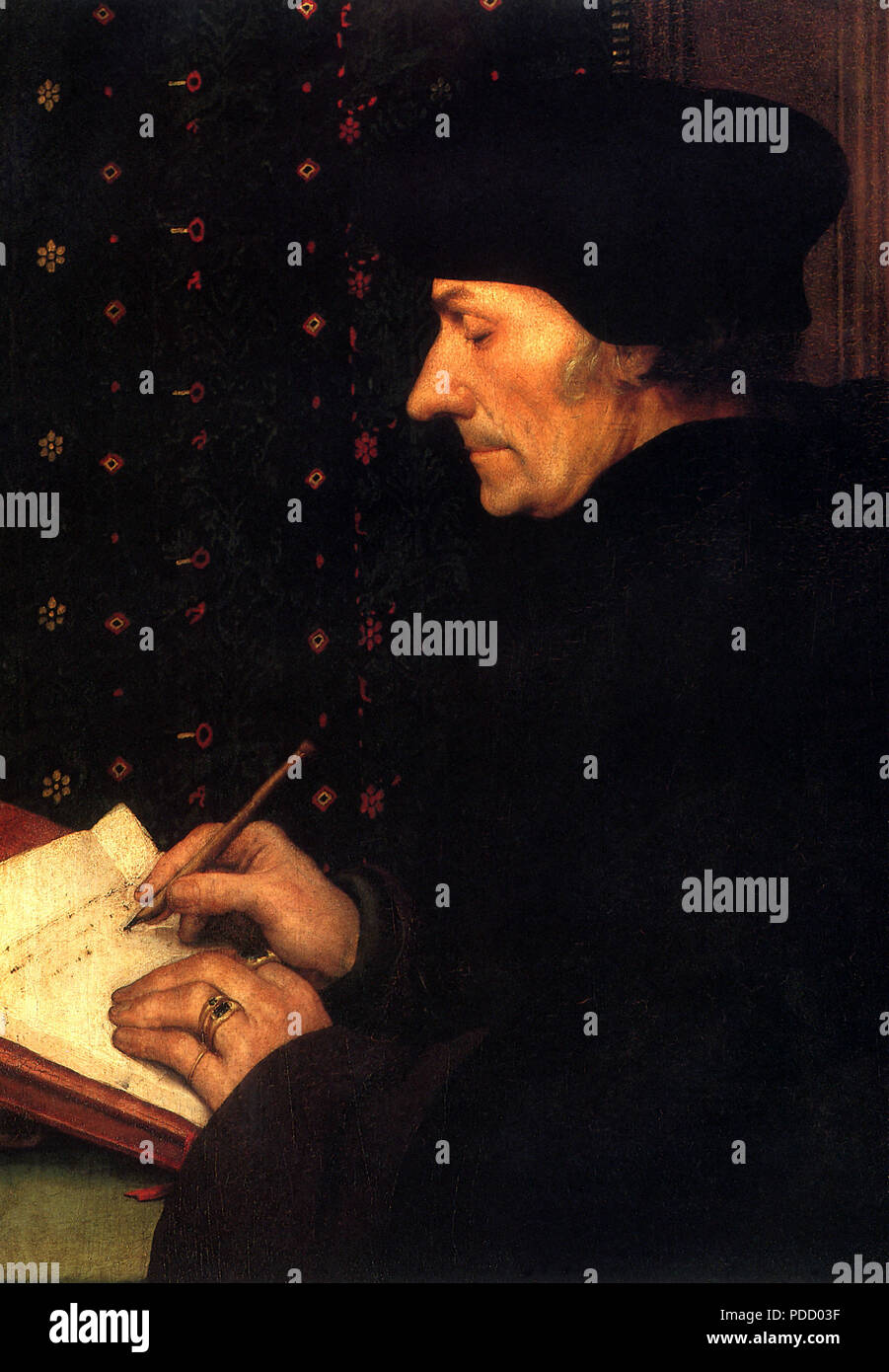 Il programma Erasmus Holbein Hans il giovane, . Foto Stock
