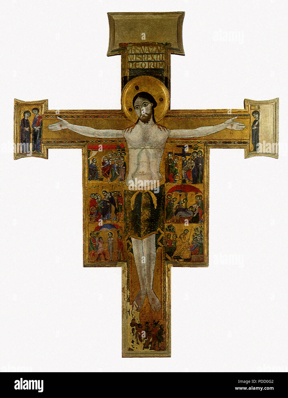 Christus Triumphans, scuola toscana, . Foto Stock