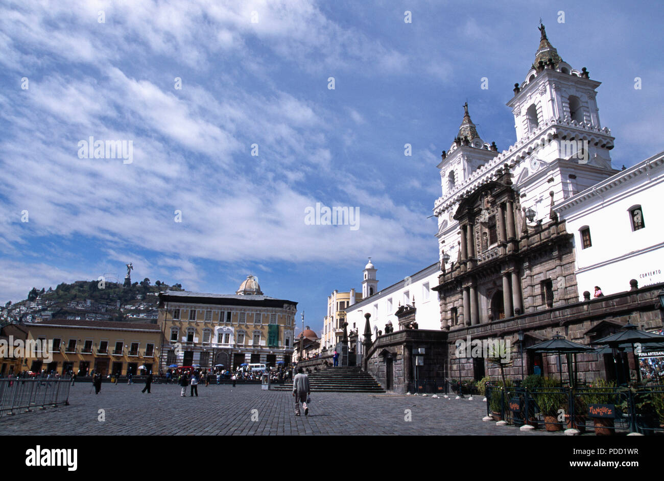 Monastero di San Francisco di Quito, Eqcuador Foto Stock