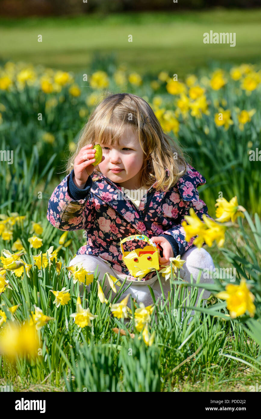 Nella foto Katie Rigg 2 da Mortonhall Domenica, 1 aprile, 11:00–15:00:00 la Domenica di Pasqua, le famiglie sono invitate a prendere pa Foto Stock
