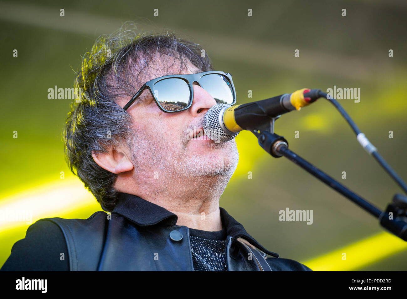 Sessioni della domenica Scozia, Dalkeith Country Park foto Lightning Seeds Ian Broudie Foto Stock