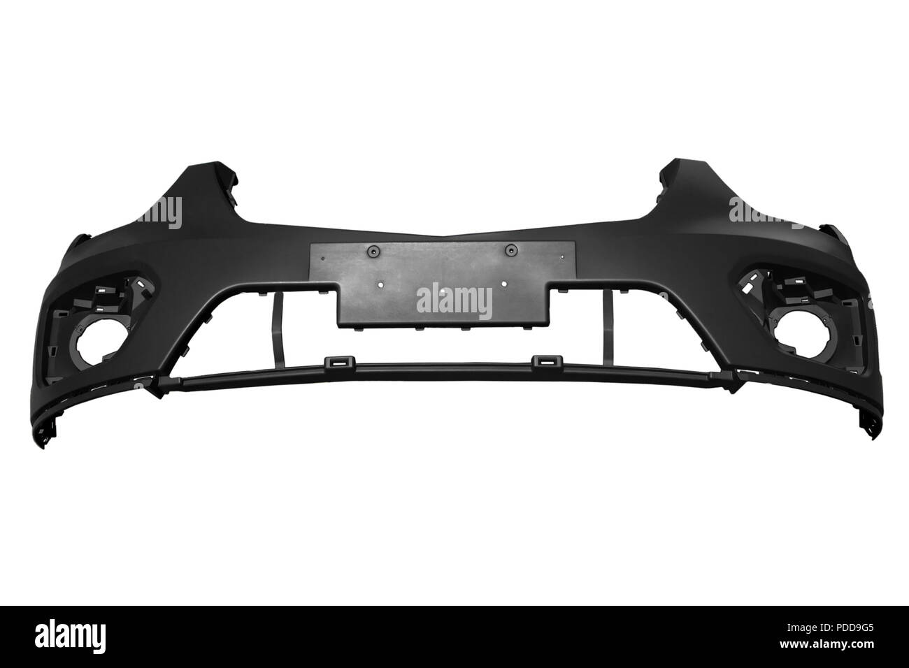 Nuovo paraurti auto su sfondo bianco Foto Stock
