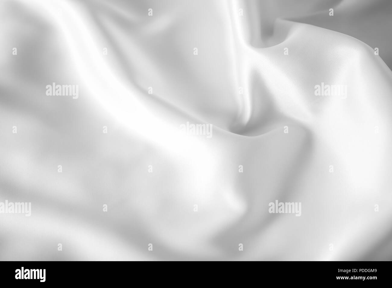 Liscia elegante argento lucido seta o raso panno di lusso la texture può utilizzare come astratta vacanze sfondo. Lussuoso sfondo di Natale o Capodanno bac Foto Stock