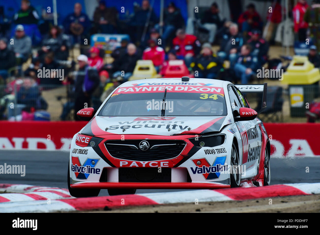 Virgin Australia Supercars campionato. James Golding di Wilson Security Racing GRM in Holden Commodore ZB a Winton Supersprint. Foto Stock