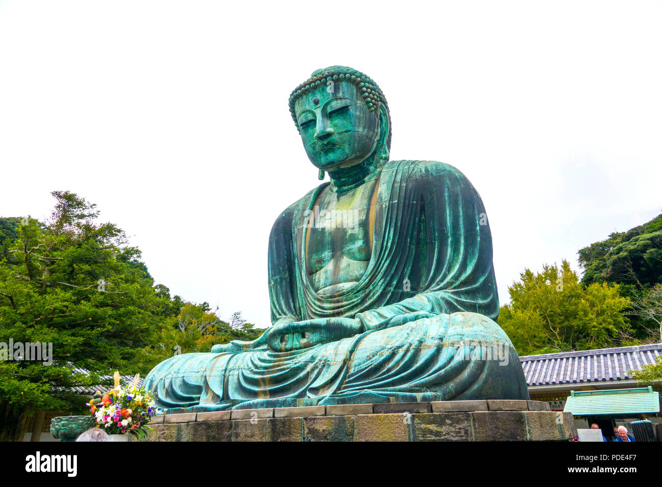 Tokyo Daibutsu Buddha gigante di Tokyo al tempio Jorenji Kamakura Tokyo Giappone Asia Foto Stock