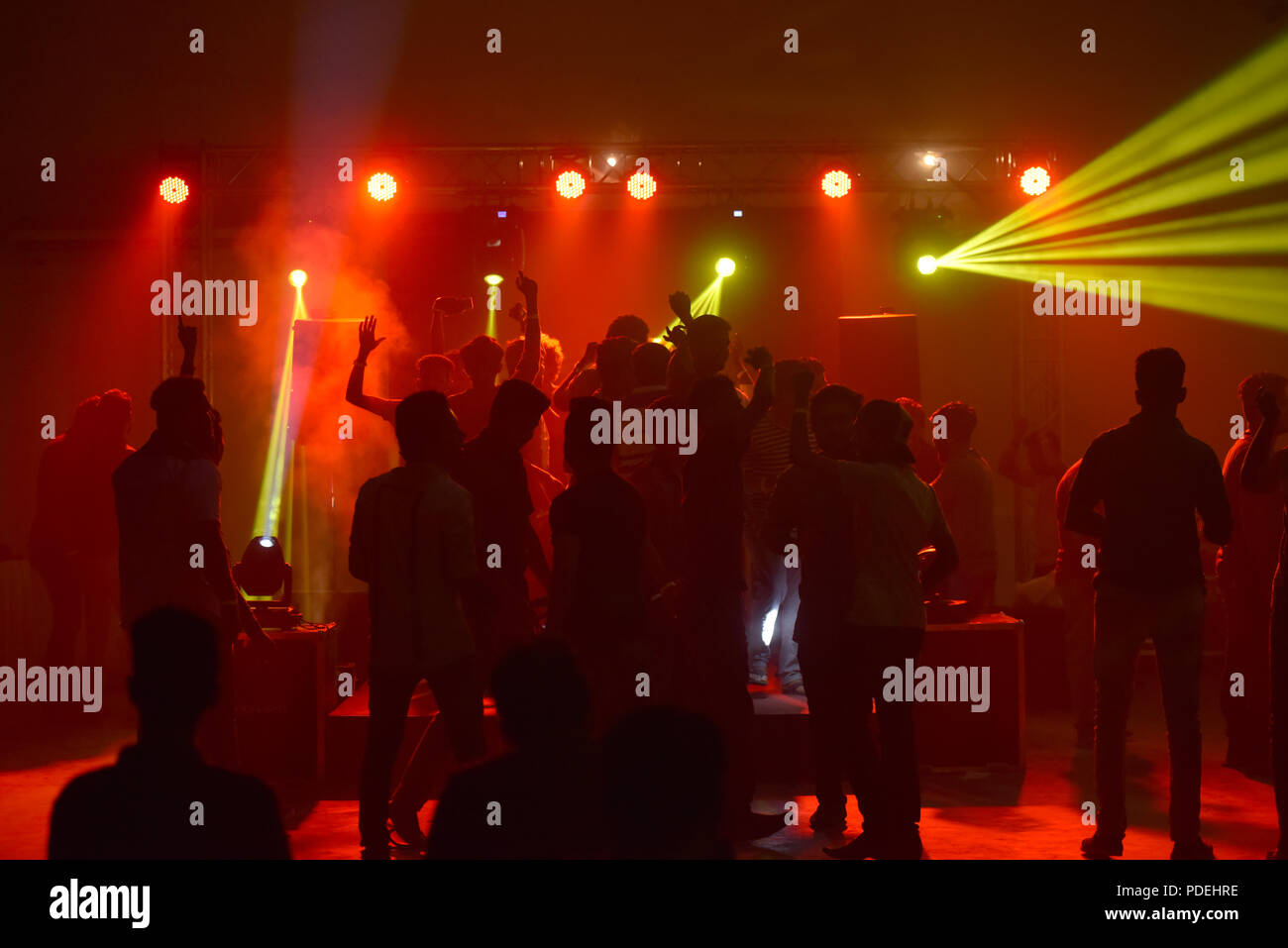DJ Party Foto Stock