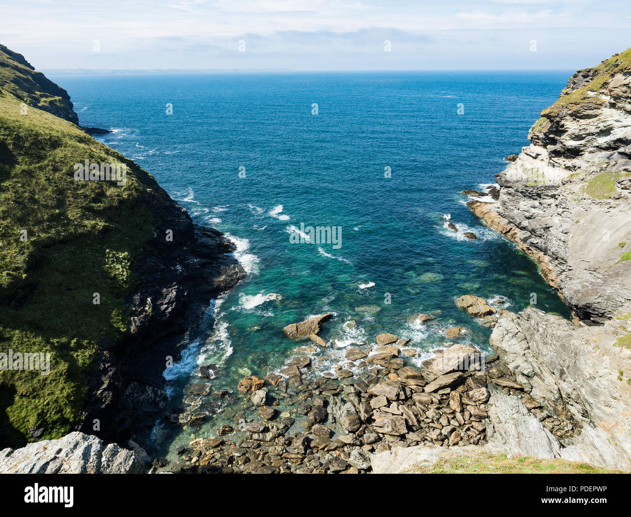 Tintagel Foto Stock