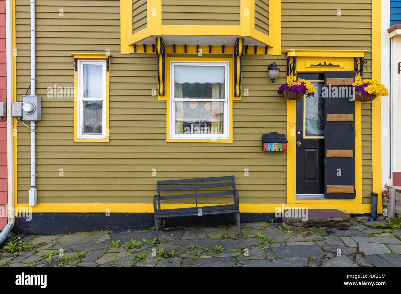 Colorato jelly bean case, San Giovanni, Terranova e Labrador Provincia, Canada Foto Stock