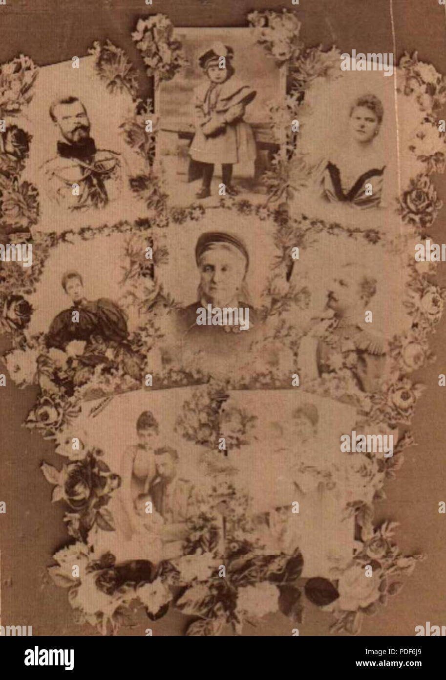 40 BASA-1599K-1-1882-34-Ferdinando I di Bulgaria Foto Stock