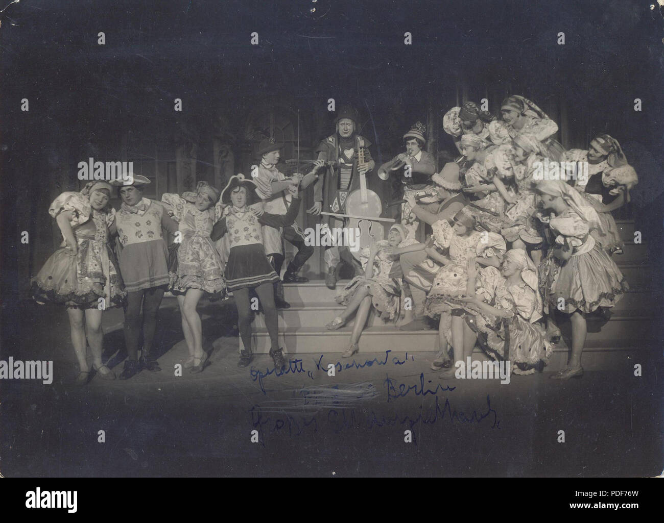 44 BASA-1868K-1-46-1-Comedian Harmonists, 01.09.1928 Foto Stock