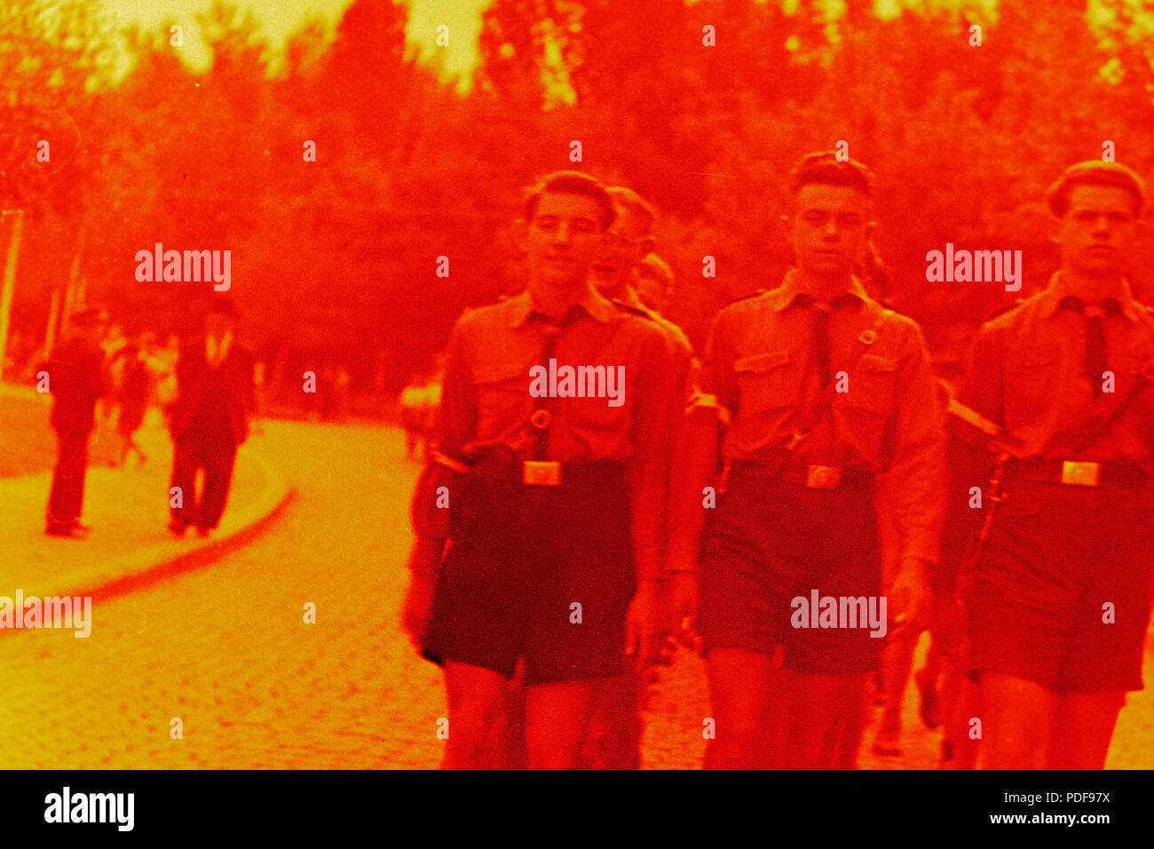 70 BASA-560K-1-17-1n-Hitlerjugend a Sofia Foto Stock