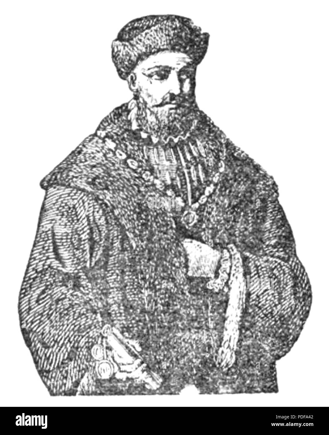 79 Bełza - KwzdP - Zygmunt I Stary Foto Stock