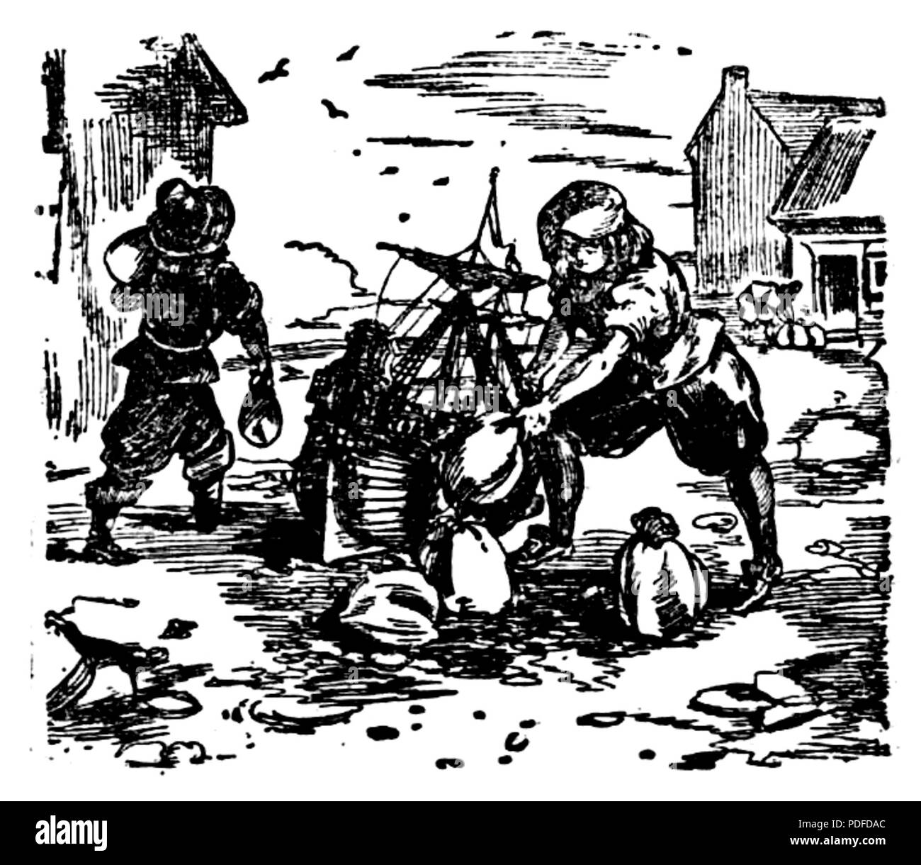 107 Czarodziejski okręt p23 Foto Stock