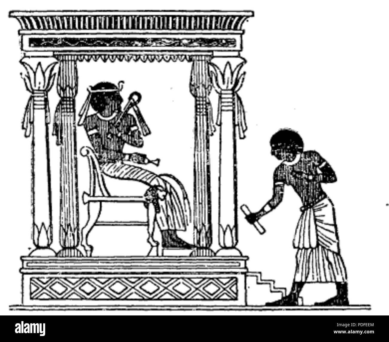 120 Egitto supporto per posta Foto Stock