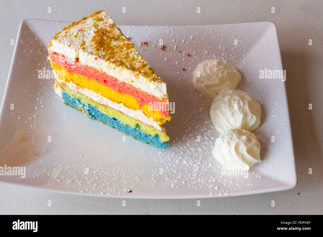 Deliziosi dessert Foto Stock