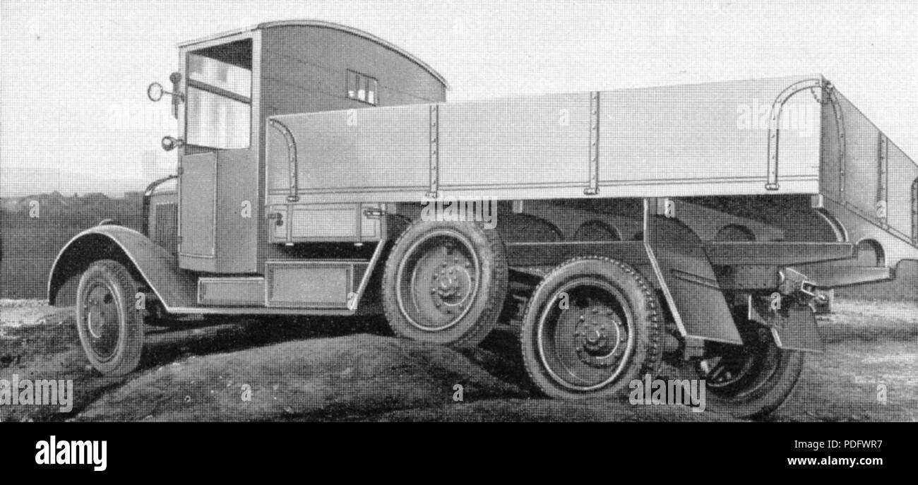 116 Dreiachs-Querfeldein-Lastkraftwagen Foto Stock