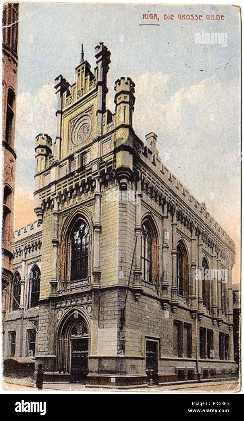 201 grandi Guild Riga 1918 Foto Stock