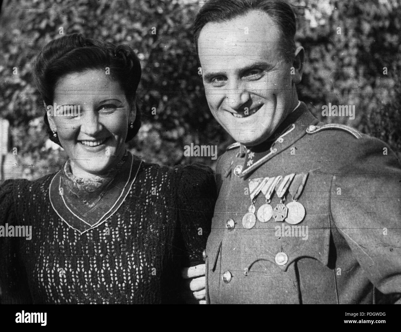 217 l uomo e la donna, uomo, donna, medaglia Fortepan 29152 Foto Stock