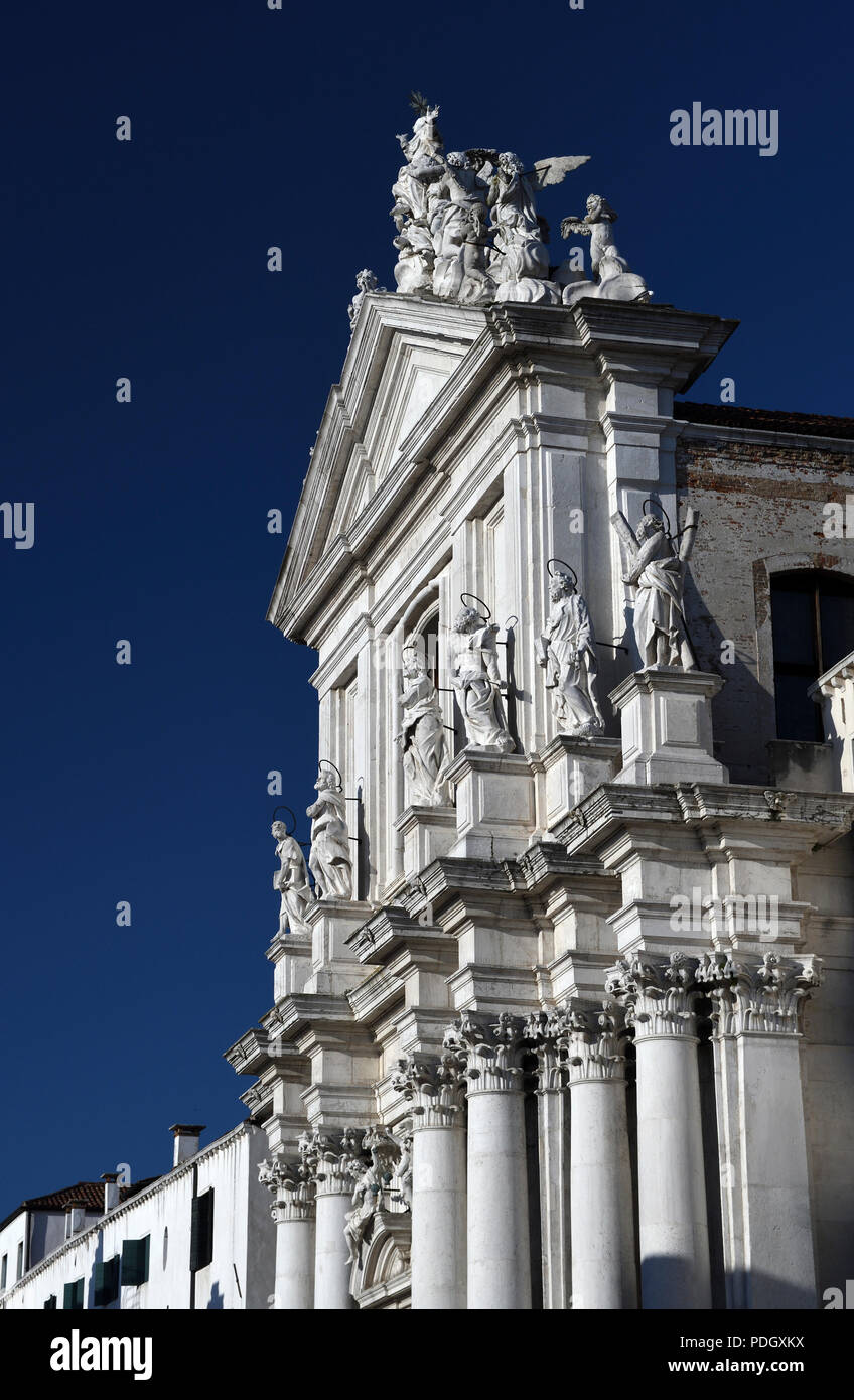 La chiesa gesuita;i gesuiti;chiesa di santa maria assunta;cannaregio;;Venezia Italia Foto Stock