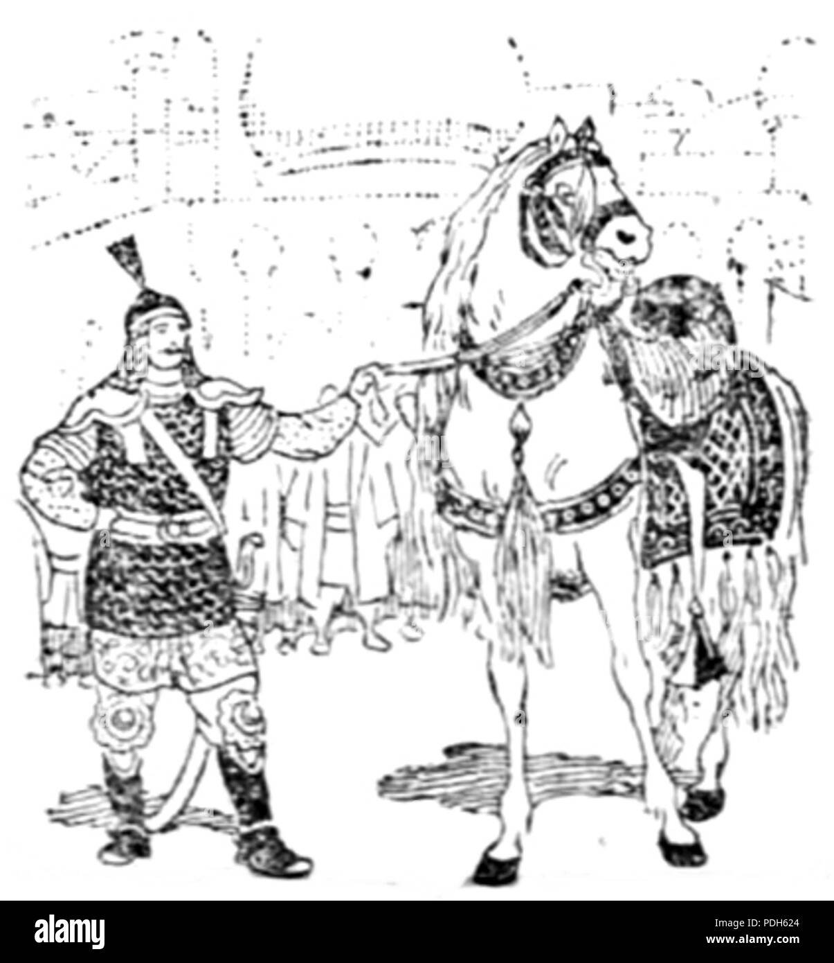 284 Rumak Czarownika p01 Foto Stock