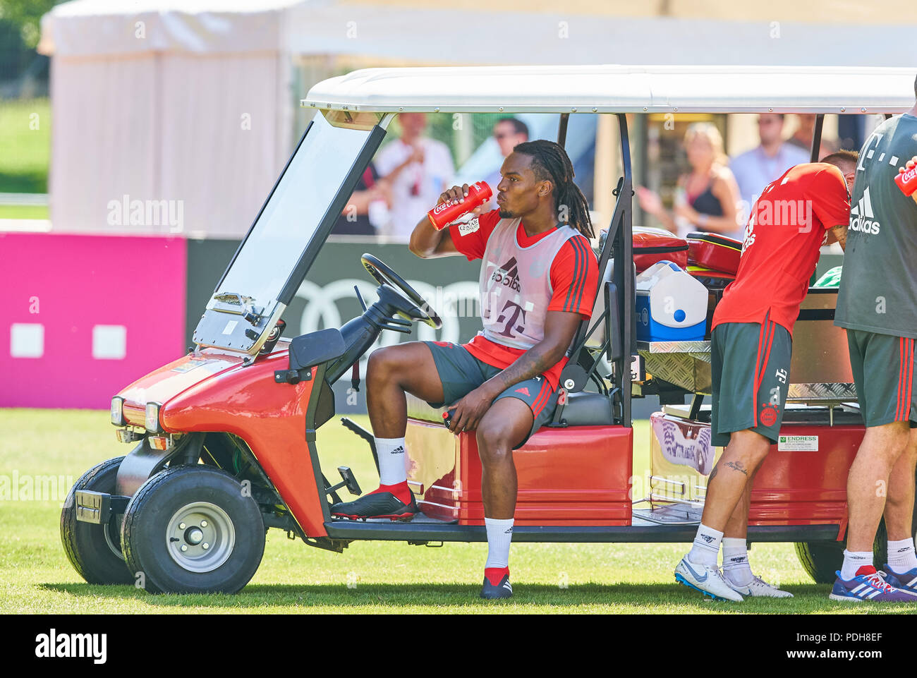 Rottach Egern, Germania. 09Aug, 2018. FC Bayern Monaco, Rottach Egern, 09 agosto 2018 Renato SANCHES, FCB 35 nel training camp di preparazione per la stagione 2018/2019, il 9 agosto 2018 in Rottach-Egern, lago Tegernsee in Germania. Credito: Peter Schatz/Alamy Live News Foto Stock