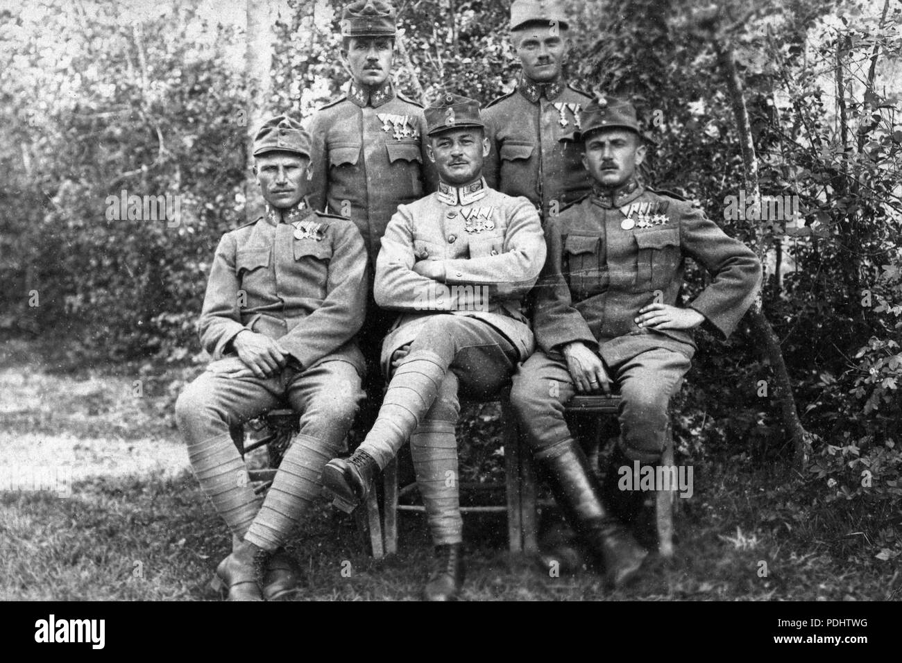 298 soldato, medaglia, tableau Fortepan 73695 Foto Stock