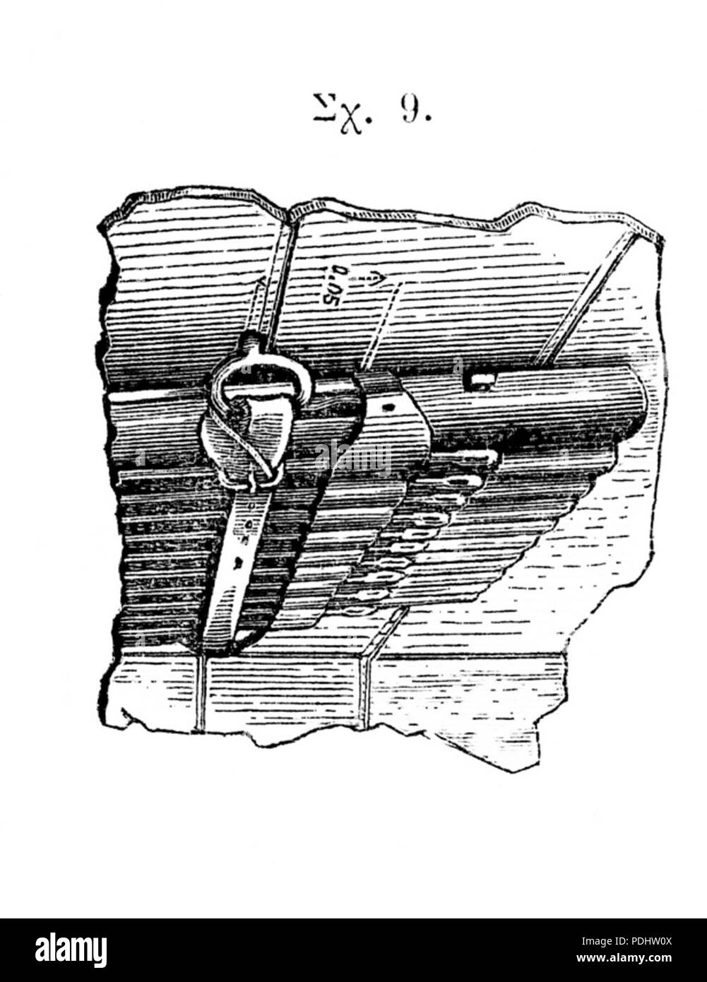 151 esercito ellenica Ferrovia 1908-V-09 Foto Stock