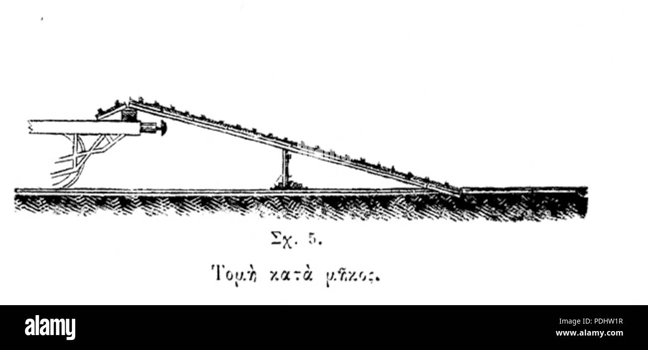 151 esercito ellenica Ferrovia 1908-II-05 Foto Stock
