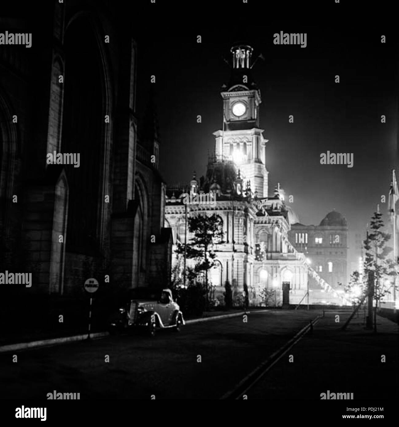 50 George Caddy - Town Hall, 1937 Foto Stock