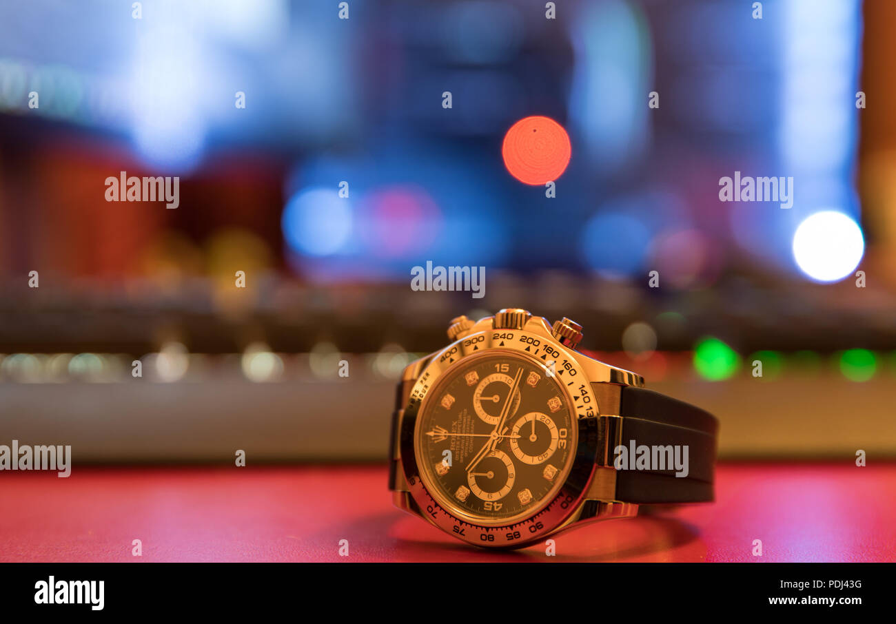 Rolex Daytona 116519 Foto Stock