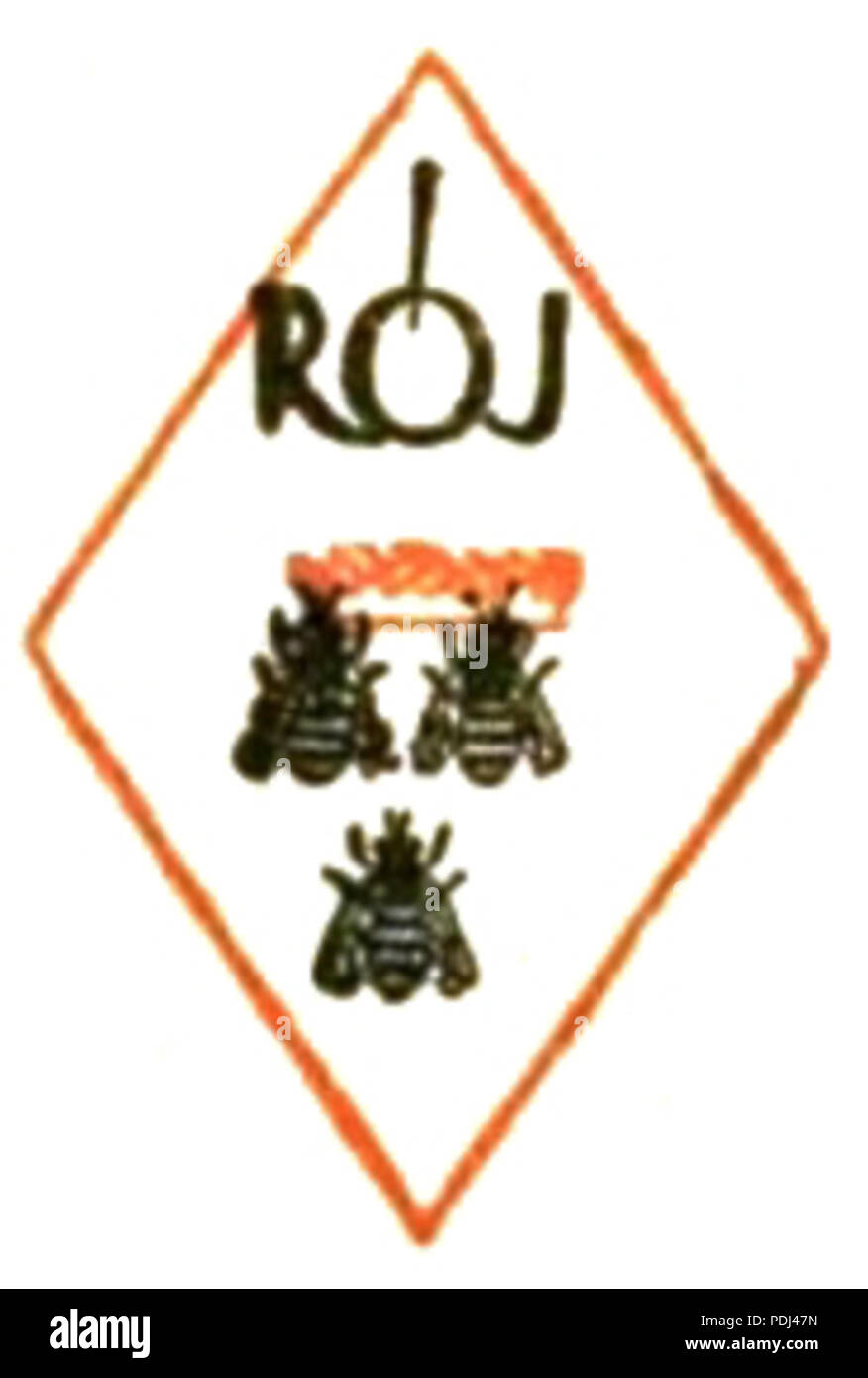 359 Towarzystwo Wydawnicze "Rój" logo2 Foto Stock