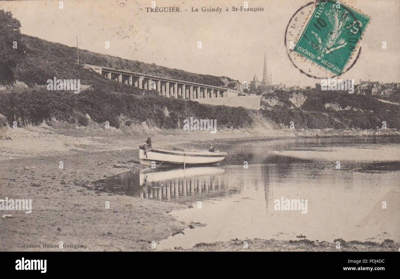 360 Tréguier - Le Guindy à Saint François Foto Stock