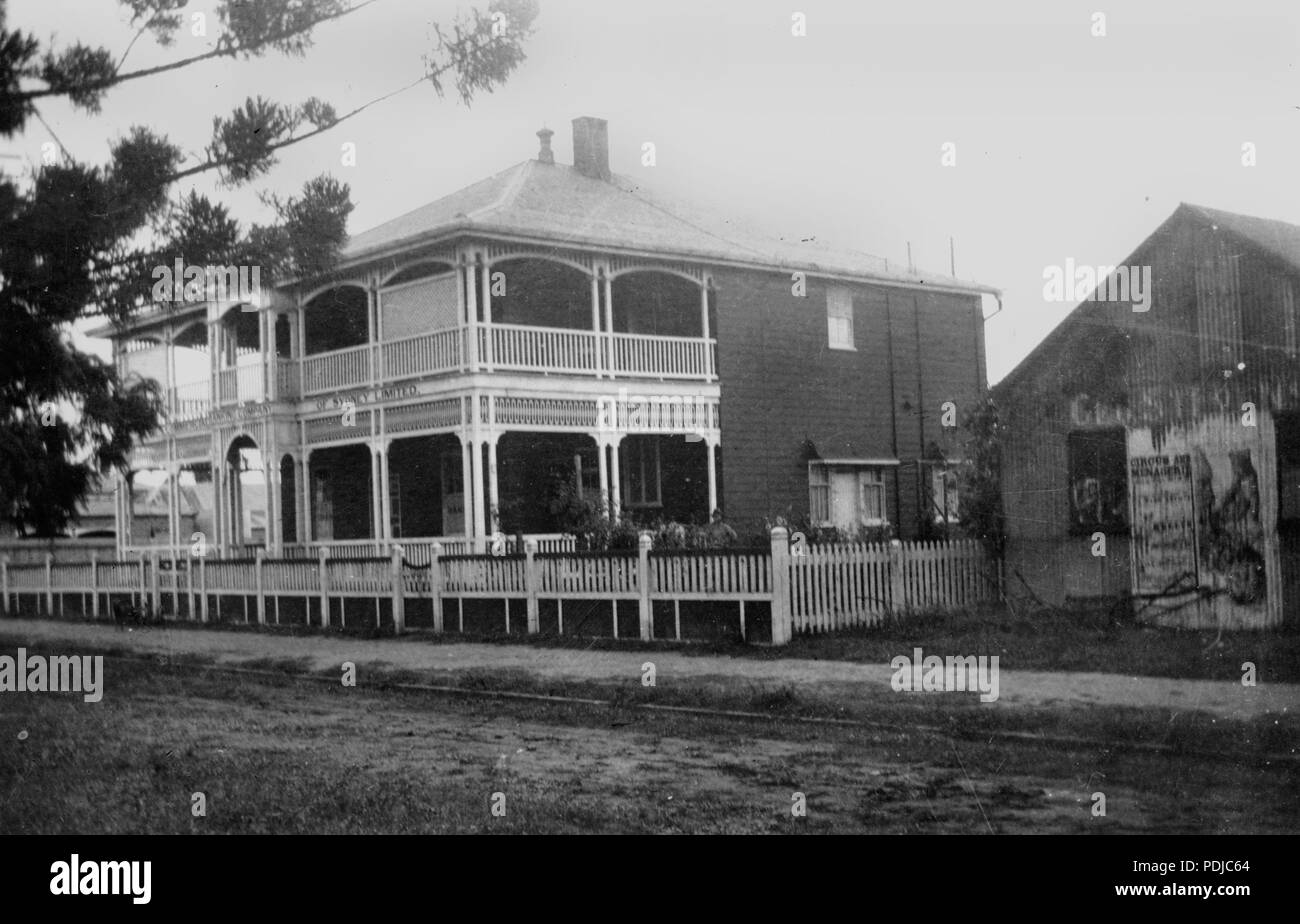 35 Commercial Banking Company di Sydney in Churchill Street Childers ca. 1920 Foto Stock
