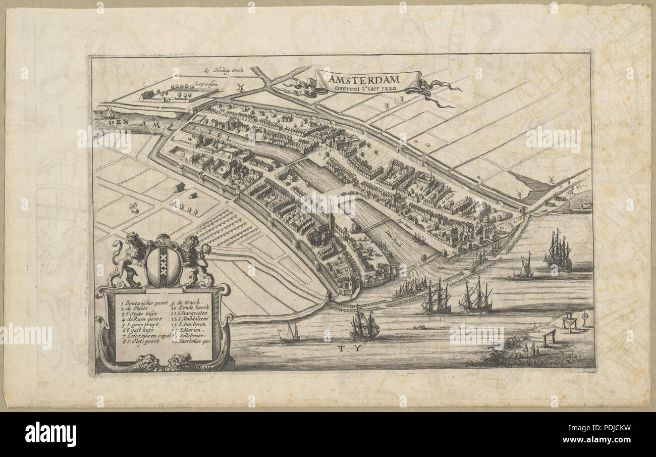 330 Stadsarchief Amsterdam, Afb Kong-AA-3-01-16 Foto Stock