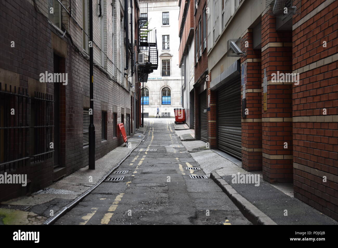 Il centro della città di Manchester, architettura, la vita della città, urban Foto Stock