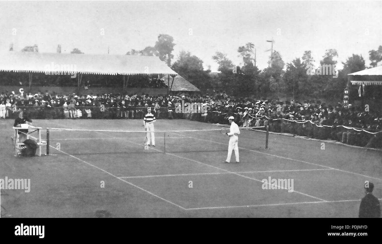 379 Wimbledon 1883, William ed Ernest Renshaw Foto Stock