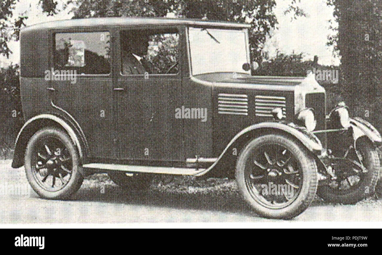 225 Meccanico Standard 9 hp Fulham Salone 1928 01 Foto Stock