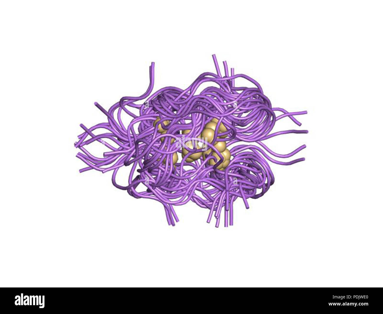 25 PDB 1dmf EBI Foto Stock