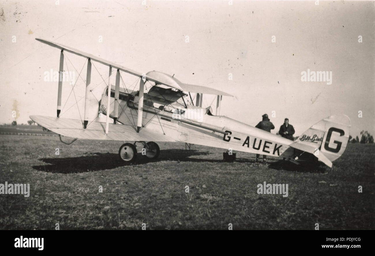 39 De Havilland aereo DH50 G-AUEK "Bellbird" Foto Stock