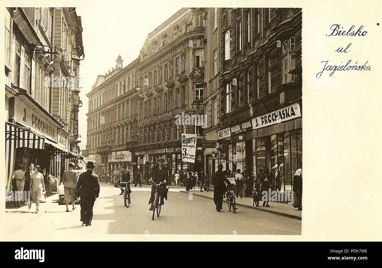 80 Bielsko Biala, 11 Listopada 1938 Foto Stock