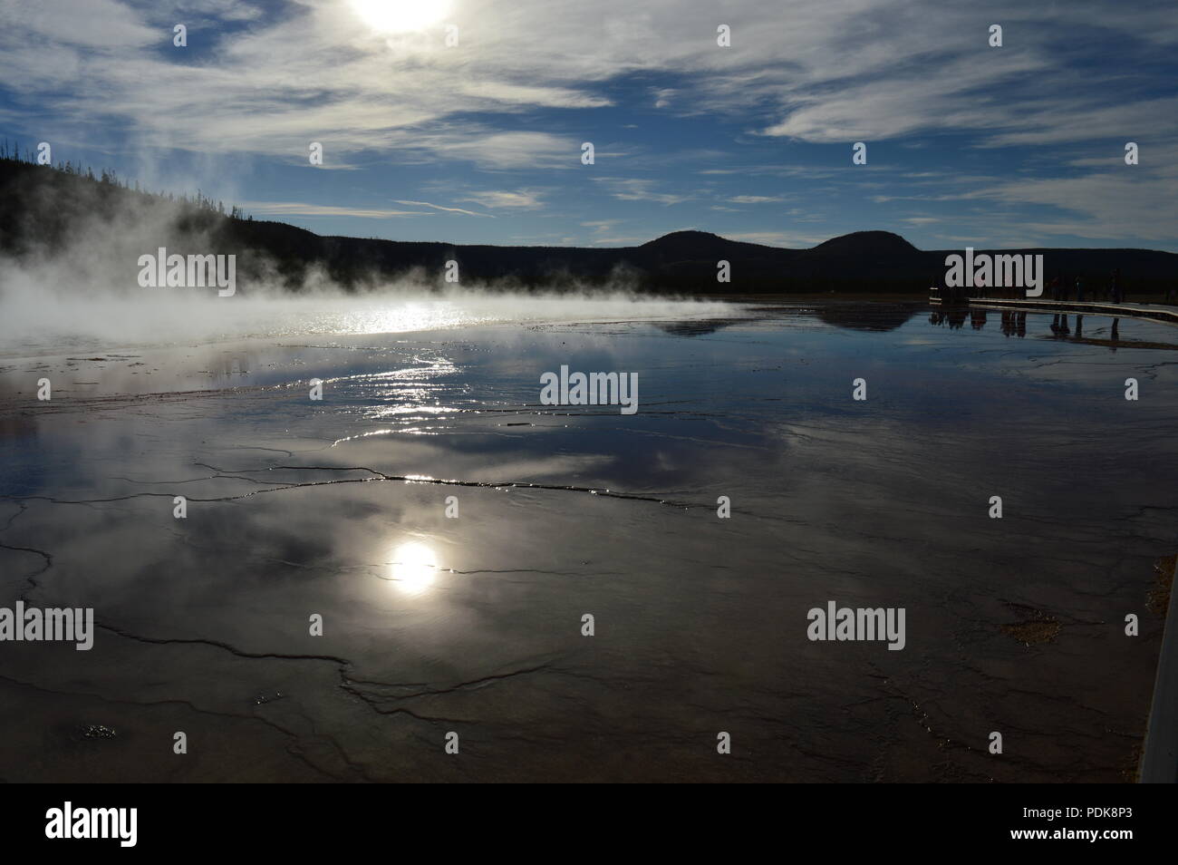 Hot Springs Foto Stock