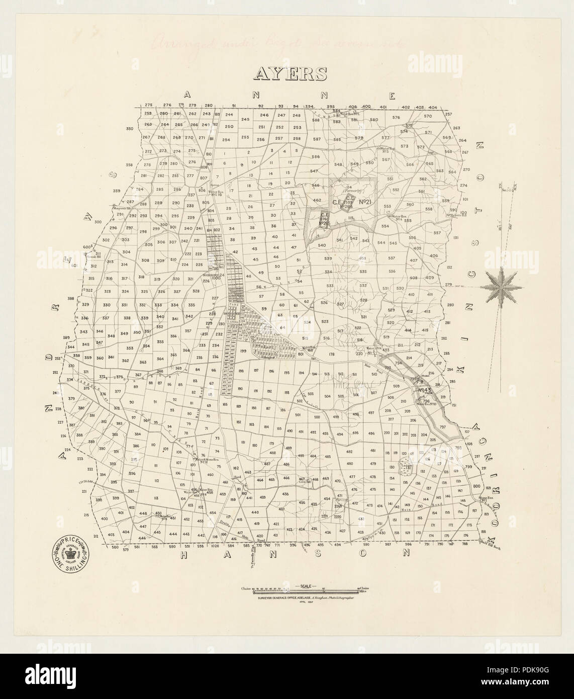 62 centinaia di Ayers, 1897 (22425866419) Foto Stock