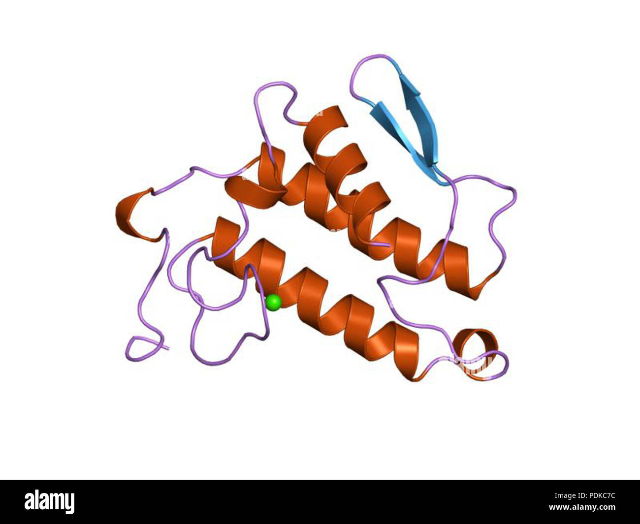 68 PDB 1kvx EBI Foto Stock